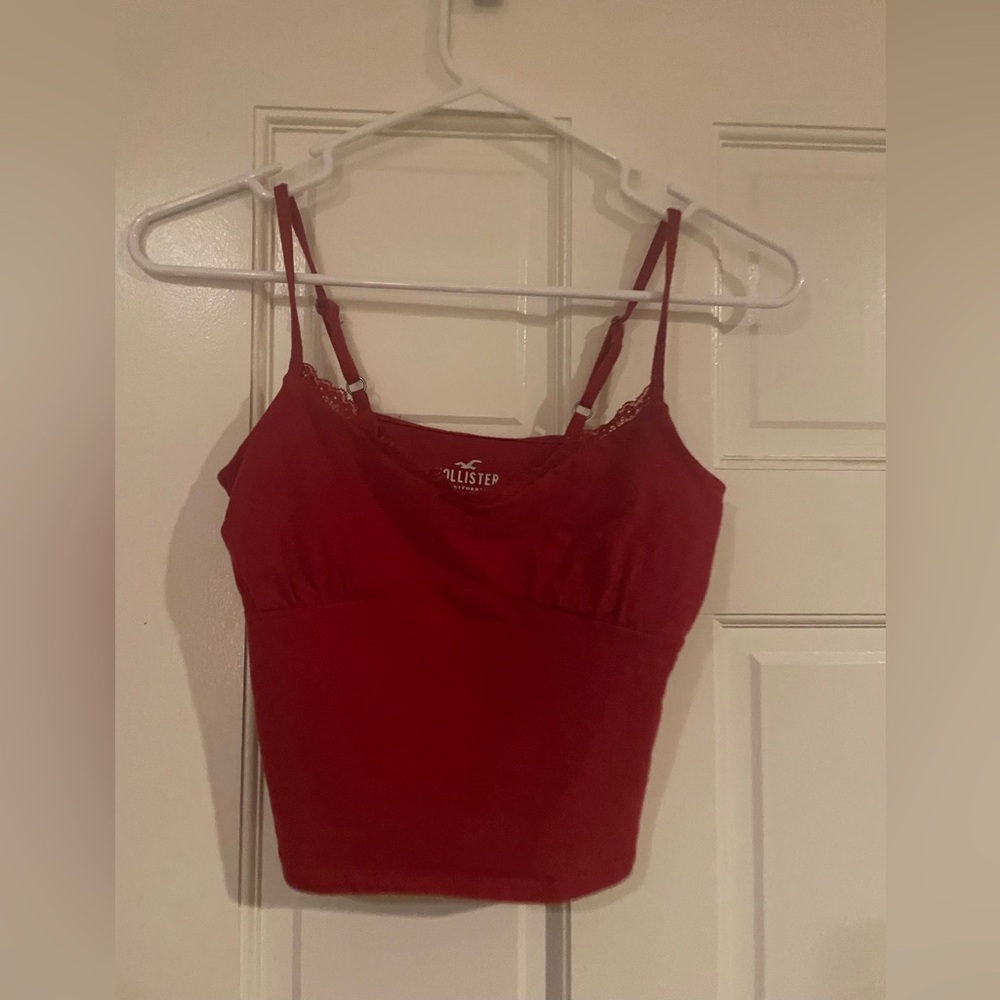 Hollister Scarlet Lace Cami